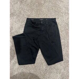 Lucky Brand 121 Slim Straight Mens Jeans Black Size 32x32 Denim Pants